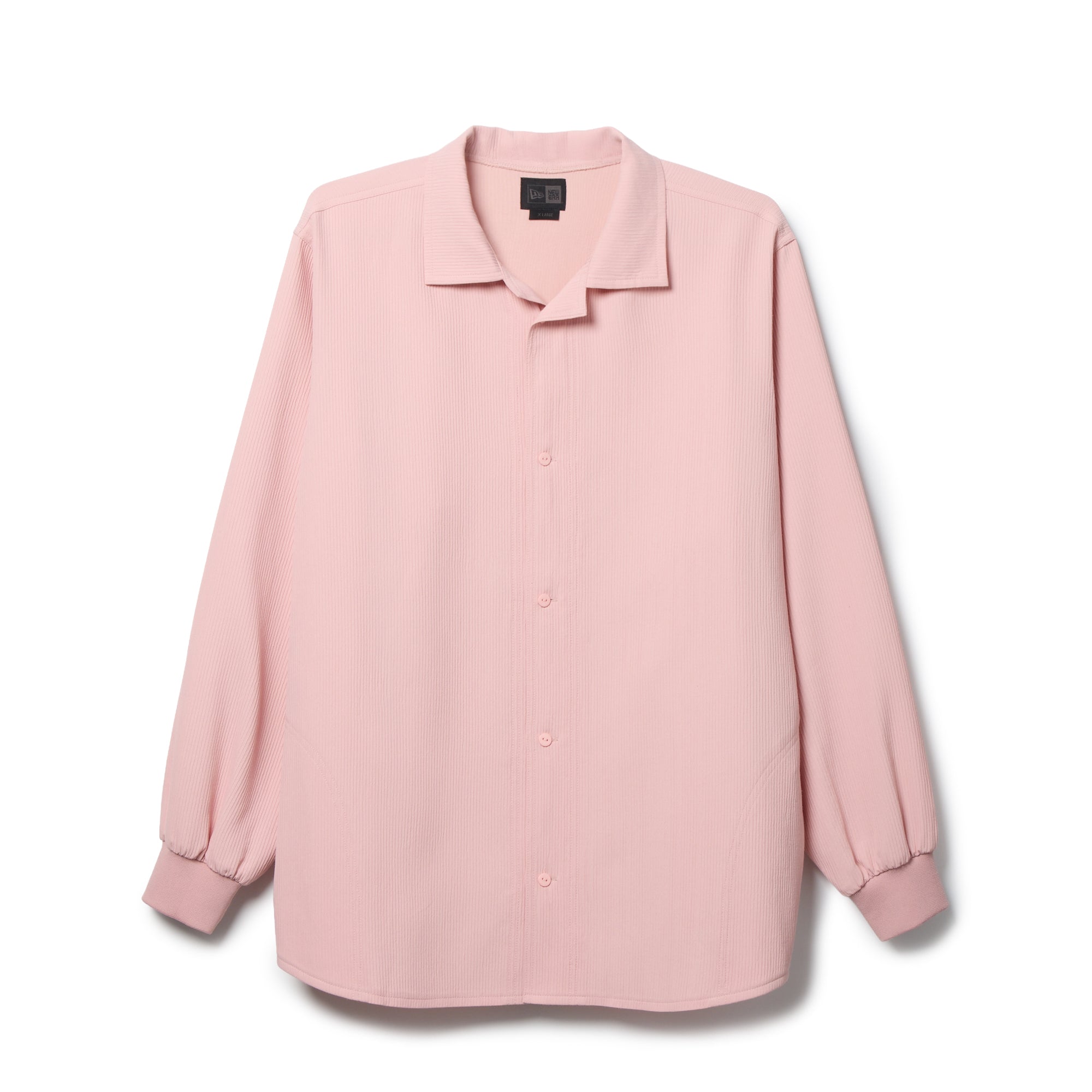 長袖 ビーチパトロール シャツ BLACK LABEL SS26 ピンク | ニューエラ