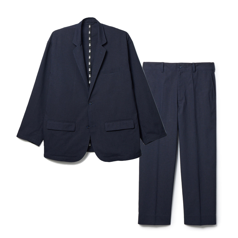 リネンスーツ セットアップ BLACK LABEL SS26 ネイビー | ニューエラ