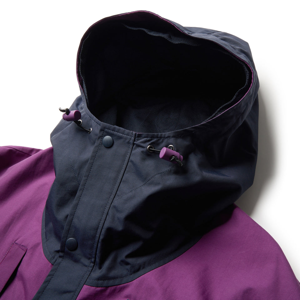 ライト マリンパーカ BLACK LABEL SS26 ネイビー/パープル