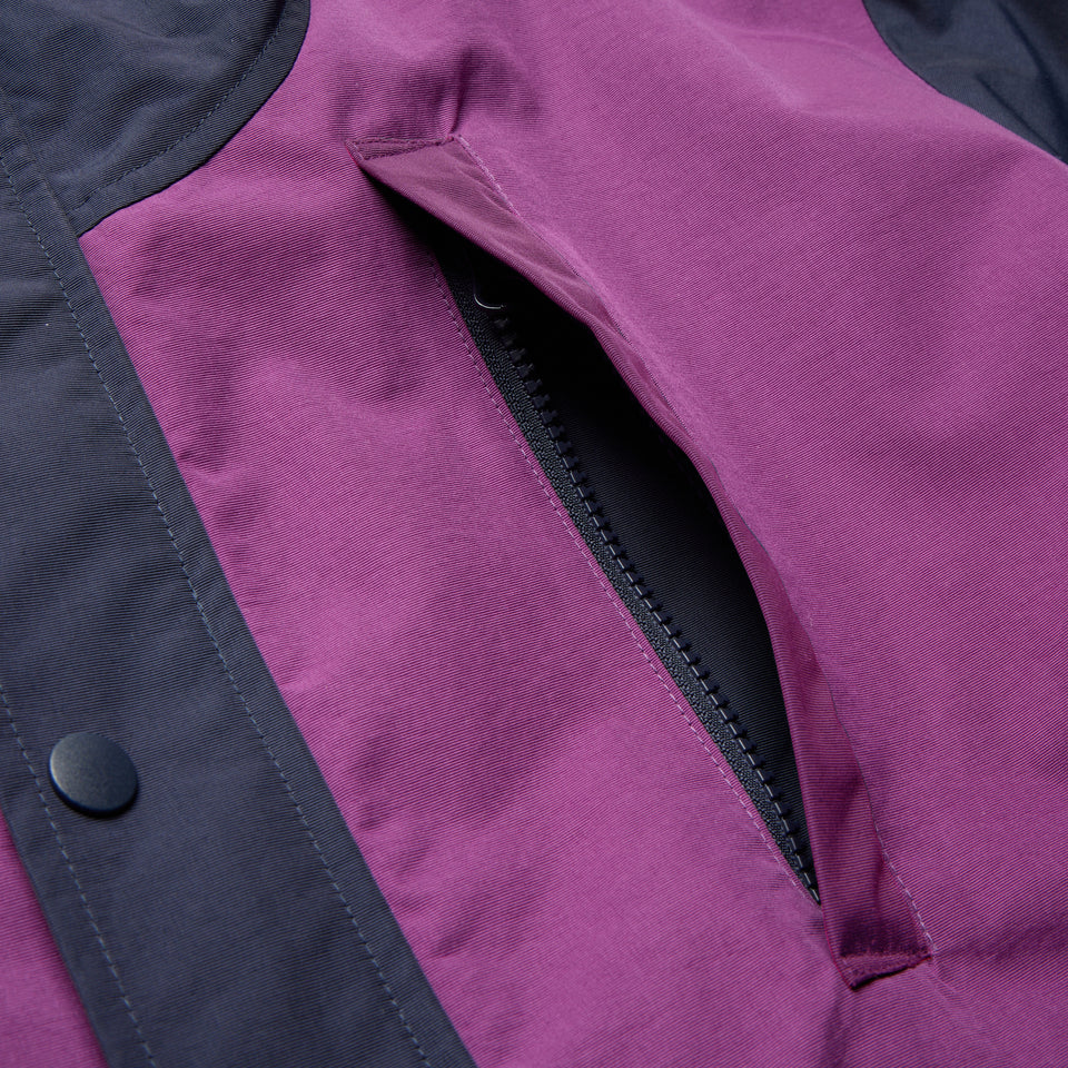 ライト マリンパーカ BLACK LABEL SS26 ネイビー/パープル