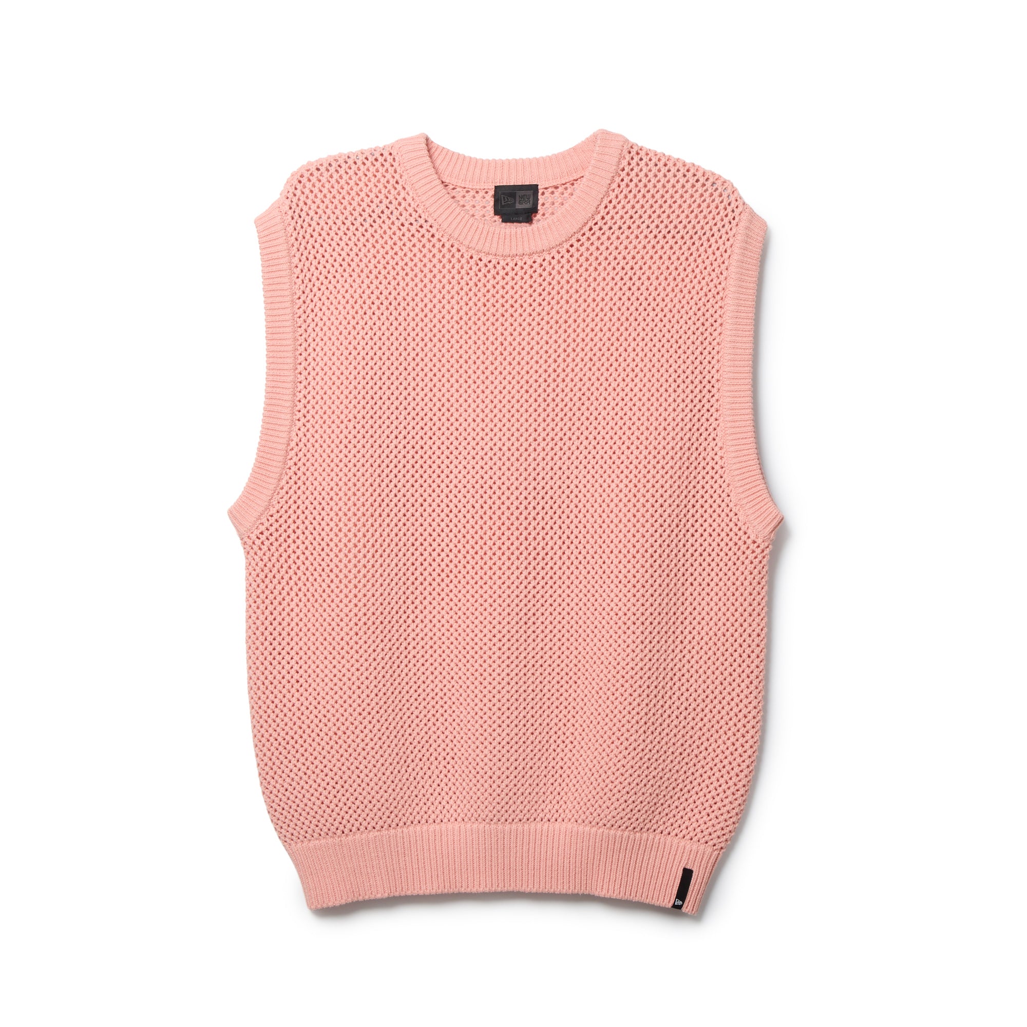 ニット メッシュ ベスト BLACK LABEL SS26 ピンク | ニューエラ