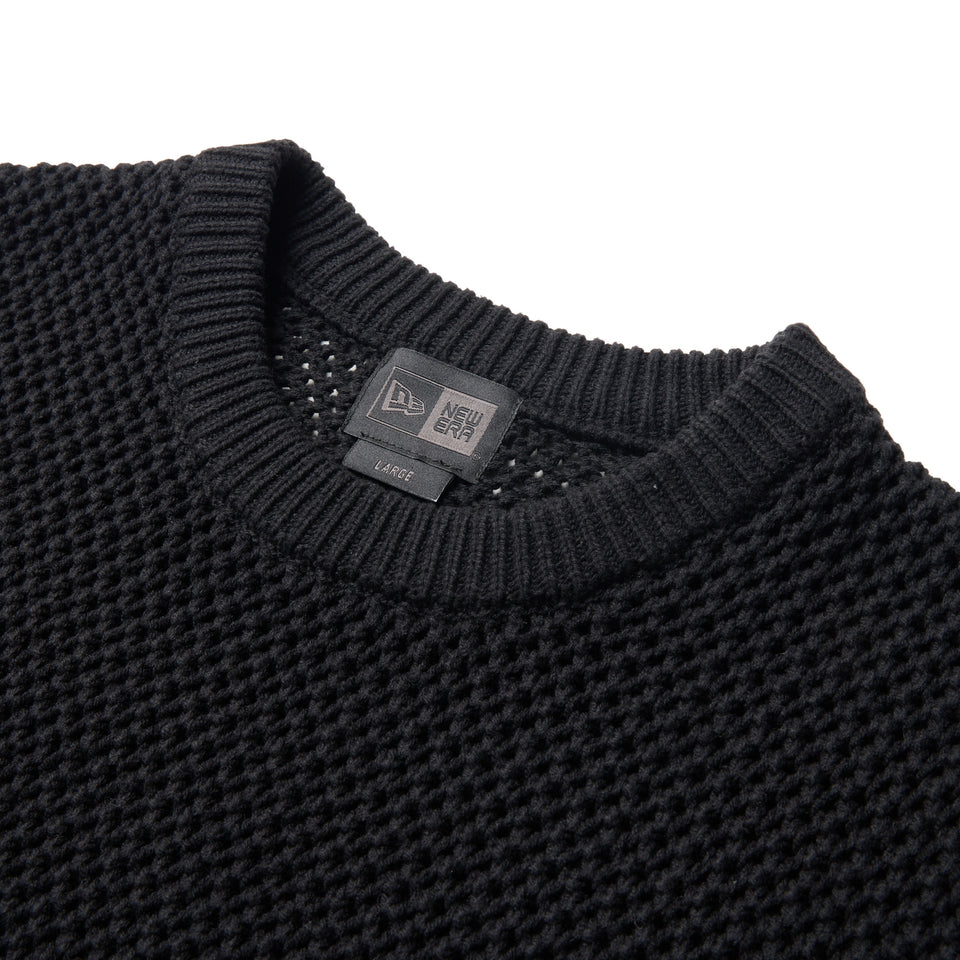 ニット メッシュ ベスト BLACK LABEL SS26 ブラック | ニューエラ