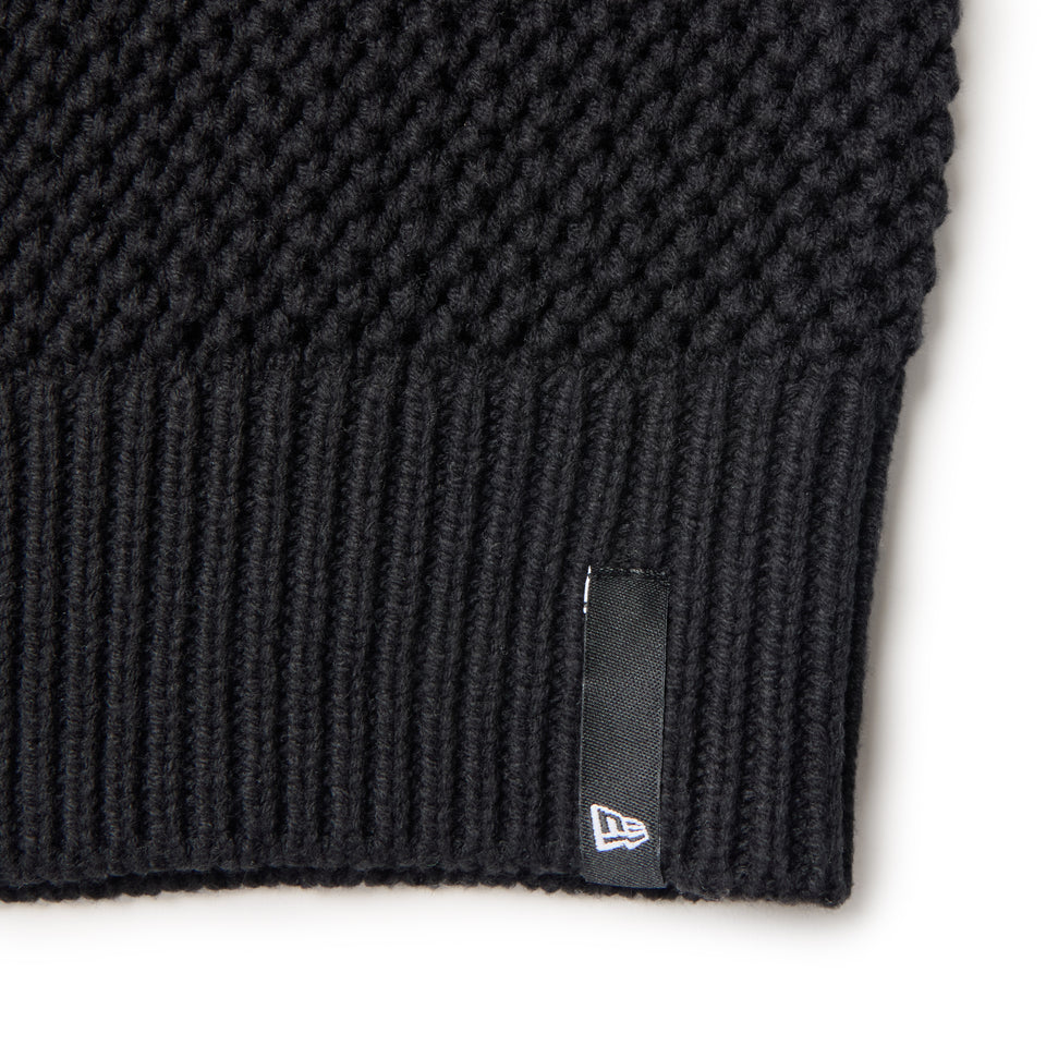 ニット メッシュ ベスト BLACK LABEL SS26 ブラック | NEW ERA ニューエラ公式オンラインストア