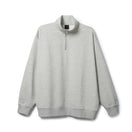 裏毛 スウェット ハーフジップ BLACK LABEL SS26 ライトグレー | NEW ERA ニューエラ公式オンラインストア