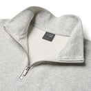 裏毛 スウェット ハーフジップ BLACK LABEL SS26 ライトグレー | NEW ERA ニューエラ公式オンラインストア