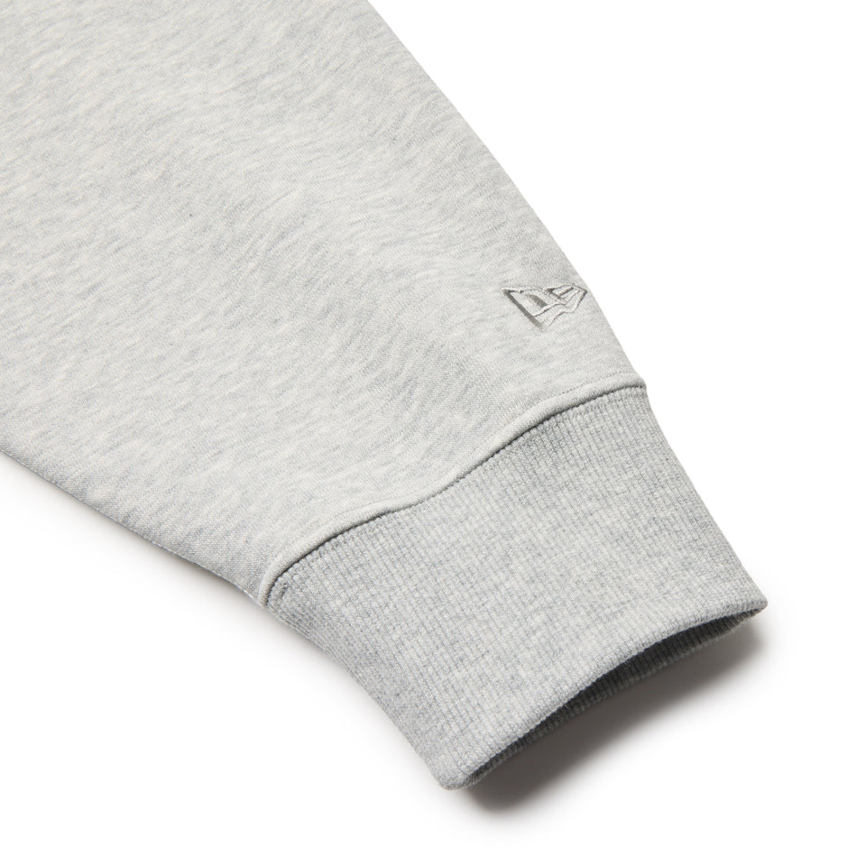 裏毛 スウェット ハーフジップ BLACK LABEL SS26 ライトグレー | NEW ERA ニューエラ公式オンラインストア