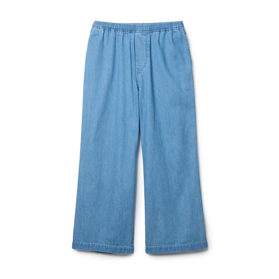 デニム イージーパンツ BLACK LABEL SS26 インディゴブルー