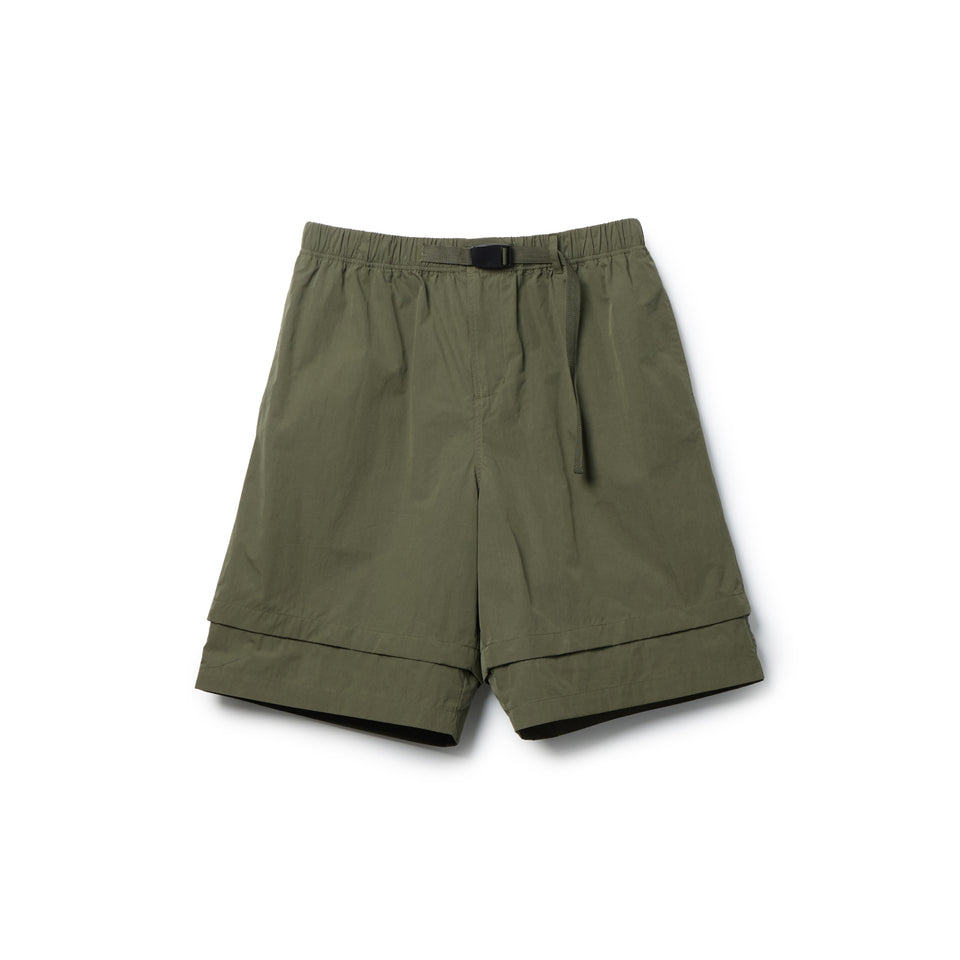 コンバーチブル ショートパンツ BLACK LABEL SS26 オリーブ