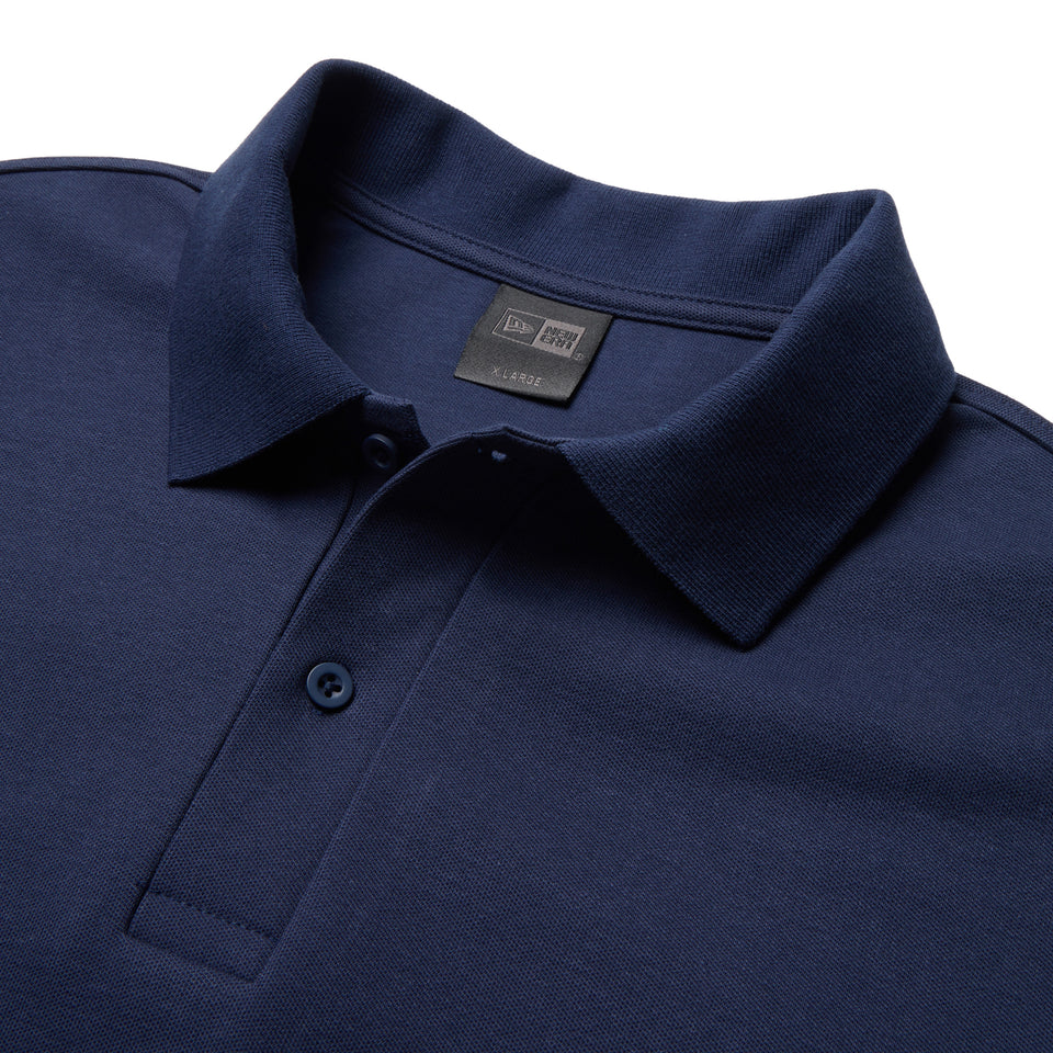 半袖 ビッグ ポロシャツ BLACK LABEL SS26 ネイビー | ニューエラ