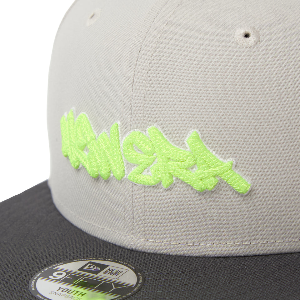キッズ Youth 9FIFTY Tagging Logo ストーン/グラファイト | NEW ERA ニューエラ公式オンラインストア