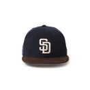 キッズ Youth 9FIFTY Corduroy コーデュロイ サンディエゴ・パドレス ネイビー ダークブラウン | NEW ERA ニューエラ公式オンラインストア