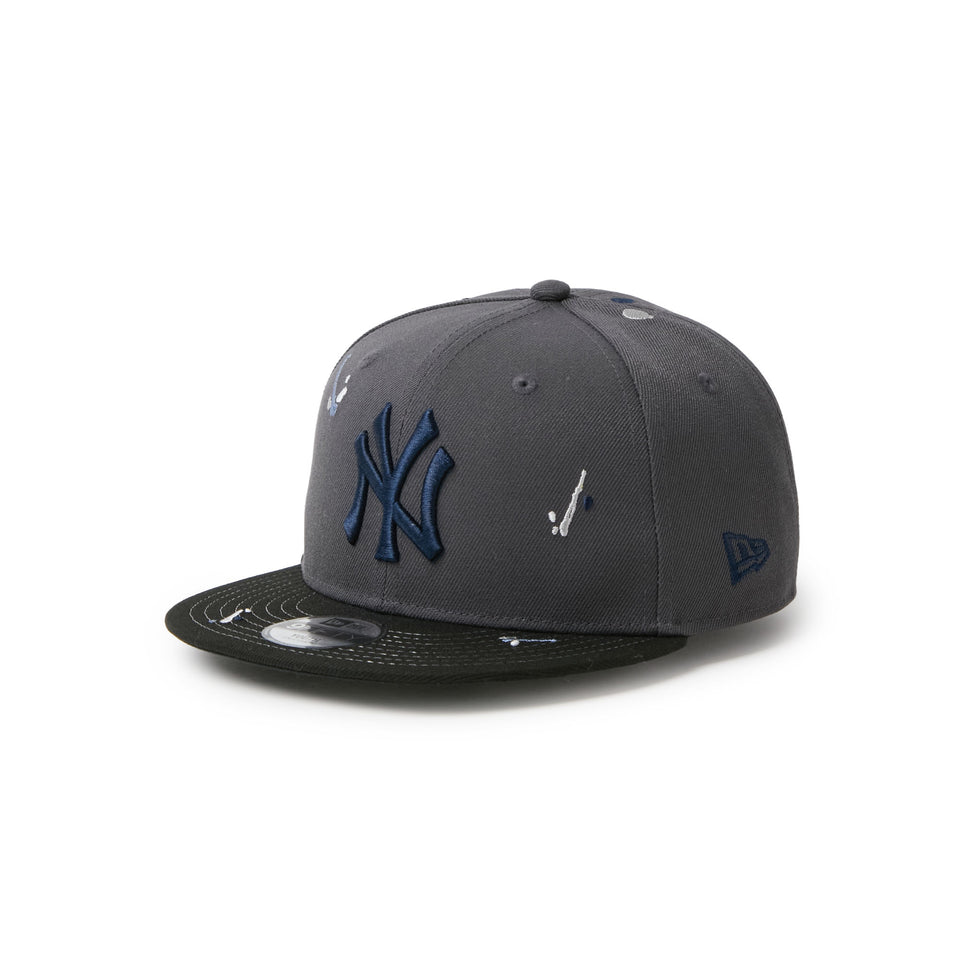キッズ Youth 9FIFTY ニューヨーク・ヤンキース Splash Embroidery ダークグラファイト/ブラック | NEW ERA ニューエラ公式オンラインストア