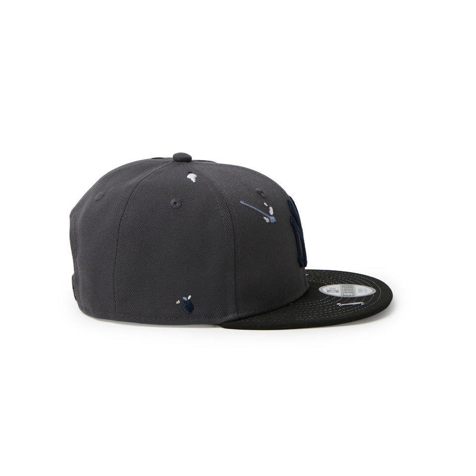 キッズ Youth 9FIFTY ニューヨーク・ヤンキース Splash Embroidery ダークグラファイト/ブラック | NEW ERA ニューエラ公式オンラインストア