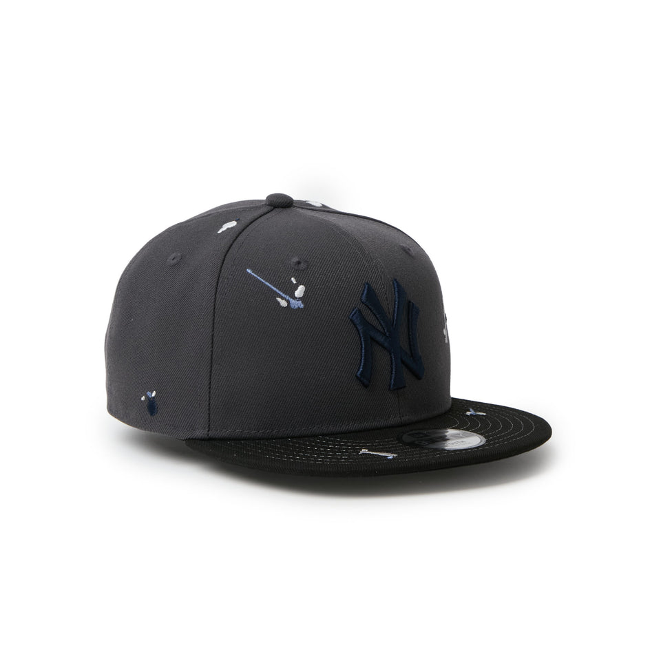 キッズ Youth 9FIFTY ニューヨーク・ヤンキース Splash Embroidery ダークグラファイト/ブラック | NEW ERA ニューエラ公式オンラインストア