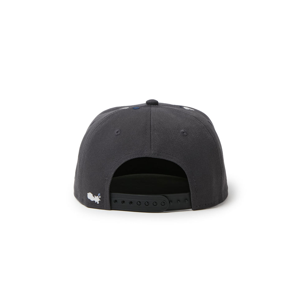 キッズ Youth 9FIFTY ニューヨーク・ヤンキース Splash Embroidery ダークグラファイト/ブラック | NEW ERA ニューエラ公式オンラインストア