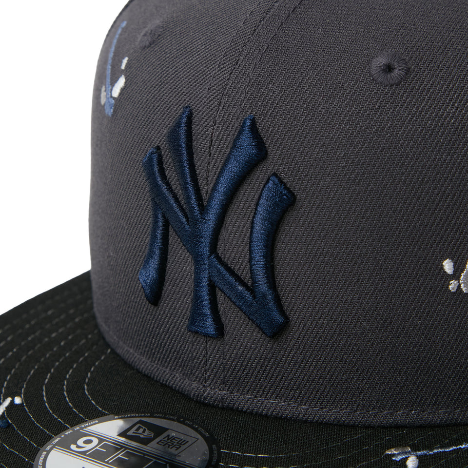 キッズ Youth 9FIFTY ニューヨーク・ヤンキース Splash Embroidery ダークグラファイト/ブラック | NEW ERA ニューエラ公式オンラインストア