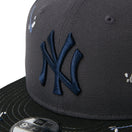 キッズ Youth 9FIFTY ニューヨーク・ヤンキース Splash Embroidery ダークグラファイト/ブラック | NEW ERA ニューエラ公式オンラインストア