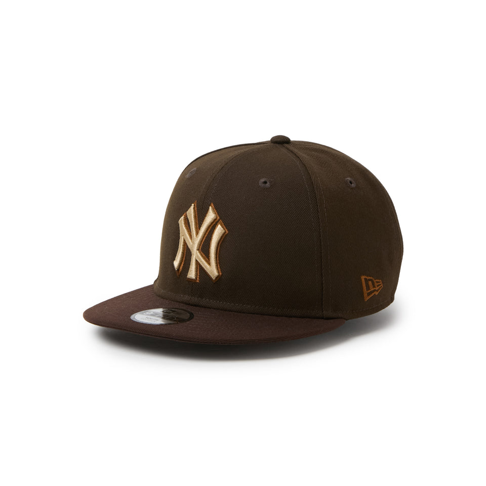 キッズ Youth 9FIFTY MLB Dark Autumn ニューヨーク・ヤンキース ウォルナット/バーントウッド | NEW ERA ニューエラ公式オンラインストア