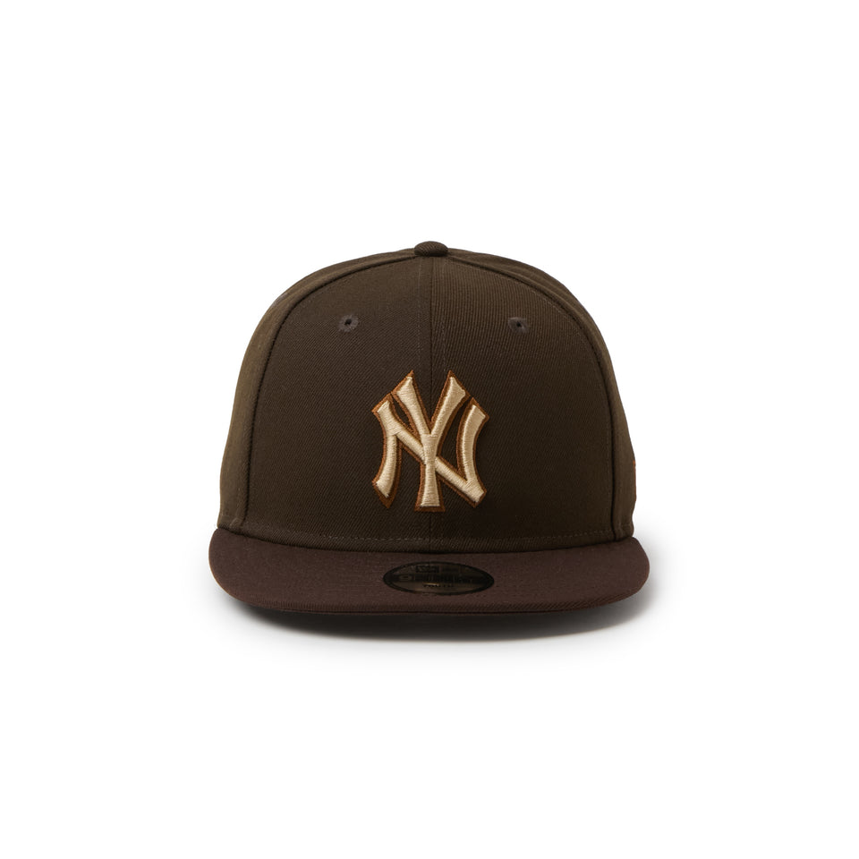 キッズ Youth 9FIFTY MLB Dark Autumn ニューヨーク・ヤンキース ウォルナット/バーントウッド | NEW ERA ニューエラ公式オンラインストア