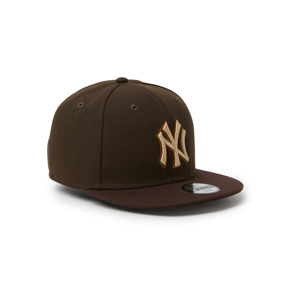 キッズ Youth 9FIFTY MLB Dark Autumn ニューヨーク・ヤンキース ウォルナット/バーントウッド | NEW ERA ニューエラ公式オンラインストア