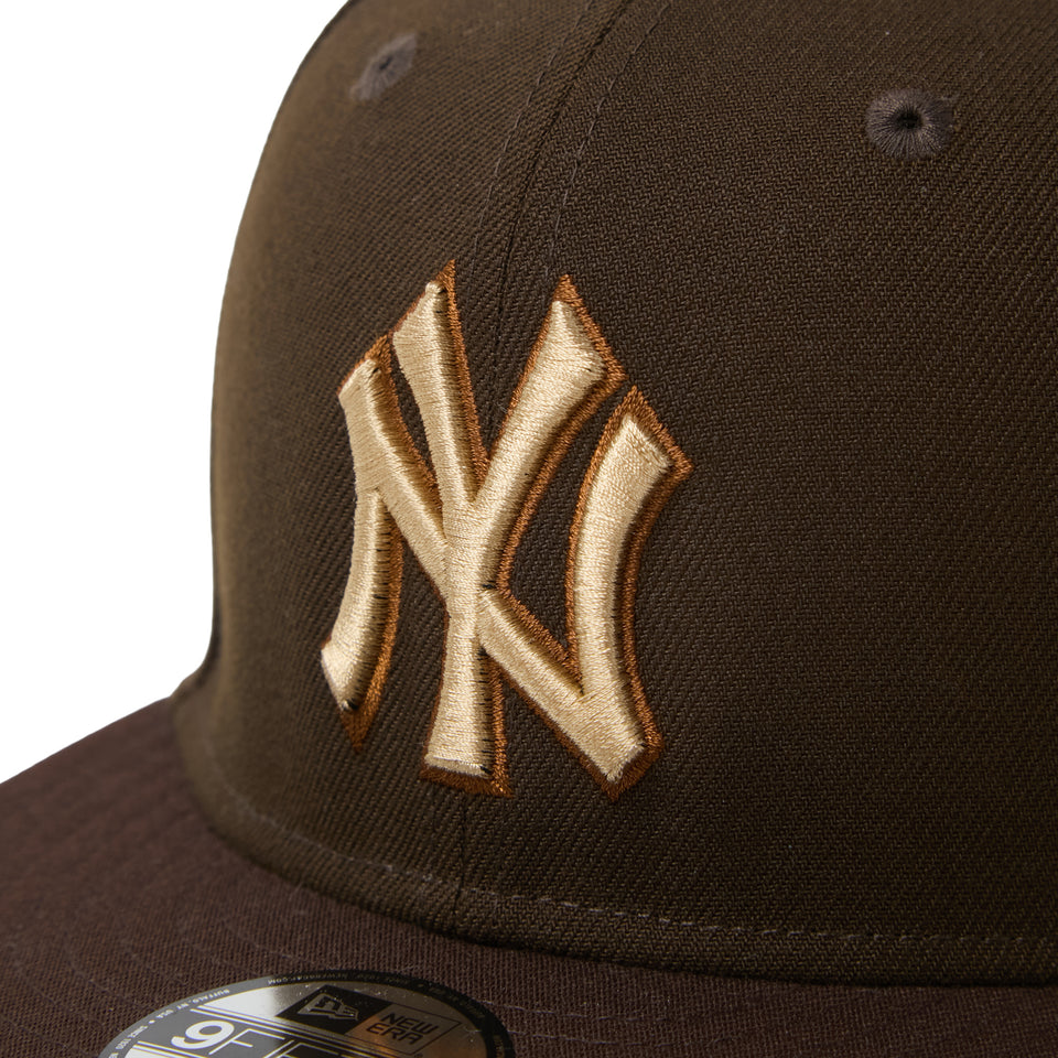 キッズ Youth 9FIFTY MLB Dark Autumn ニューヨーク・ヤンキース ウォルナット/バーントウッド | NEW ERA ニューエラ公式オンラインストア