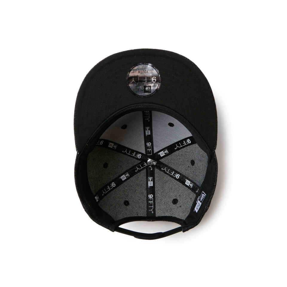 キッズ Youth 9FIFTY Denim NEW ERA 1920 ブラック | NEW ERA ニューエラ公式オンラインストア