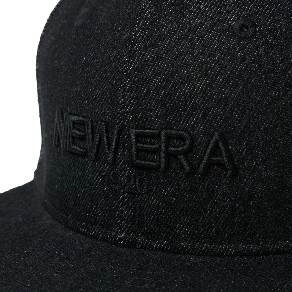 キッズ Youth 9FIFTY Denim NEW ERA 1920 ブラック | NEW ERA ニューエラ公式オンラインストア