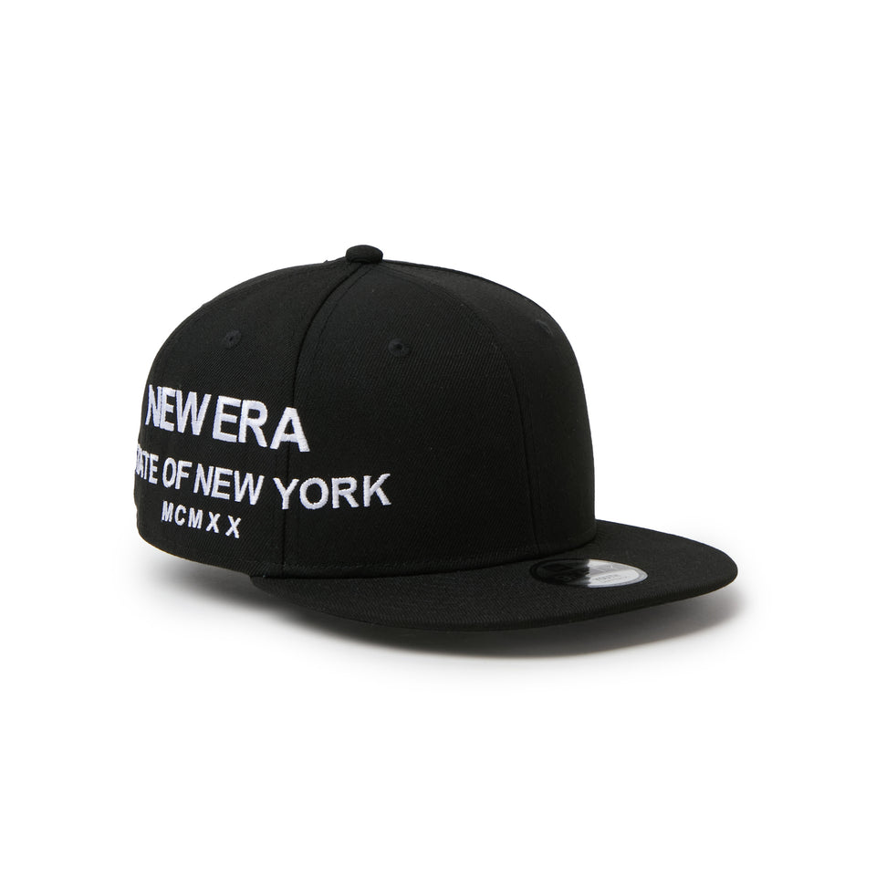 キッズ Youth 9FIFTY Essential MCMXX ブラック | NEW ERA ニューエラ公式オンラインストア