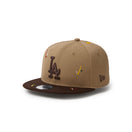 キッズ Youth 9FIFTY ロサンゼルス・ドジャース Splash Embroidery カーキ/バーントウッド | NEW ERA ニューエラ公式オンラインストア