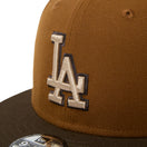 キッズ Youth 9FIFTY MLB Dark Autumn ロサンゼルス・ドジャース トーステッドピーナッツ/ウォルナット | NEW ERA ニューエラ公式オンラインストア