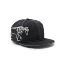 キッズ Youth 9FIFTY Dinosaur スケルトン ウォッシュド ブラック