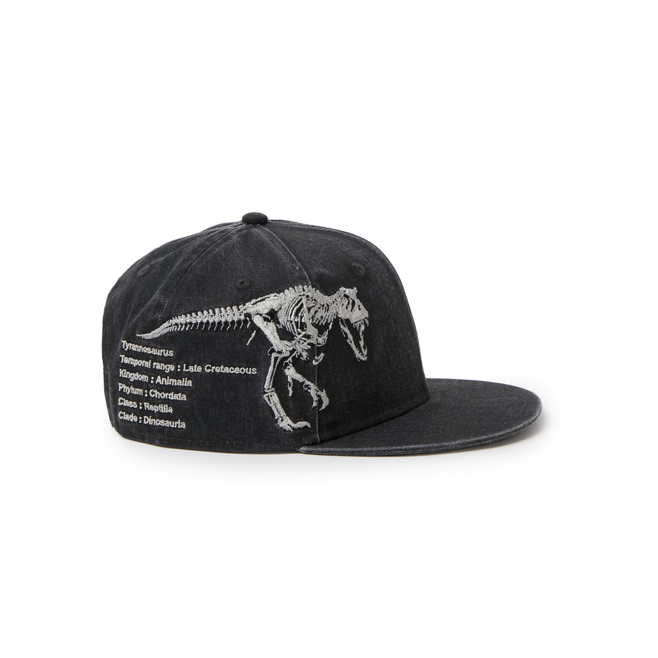 キッズ Youth 9FIFTY Dinosaur スケルトン ウォッシュド ブラック