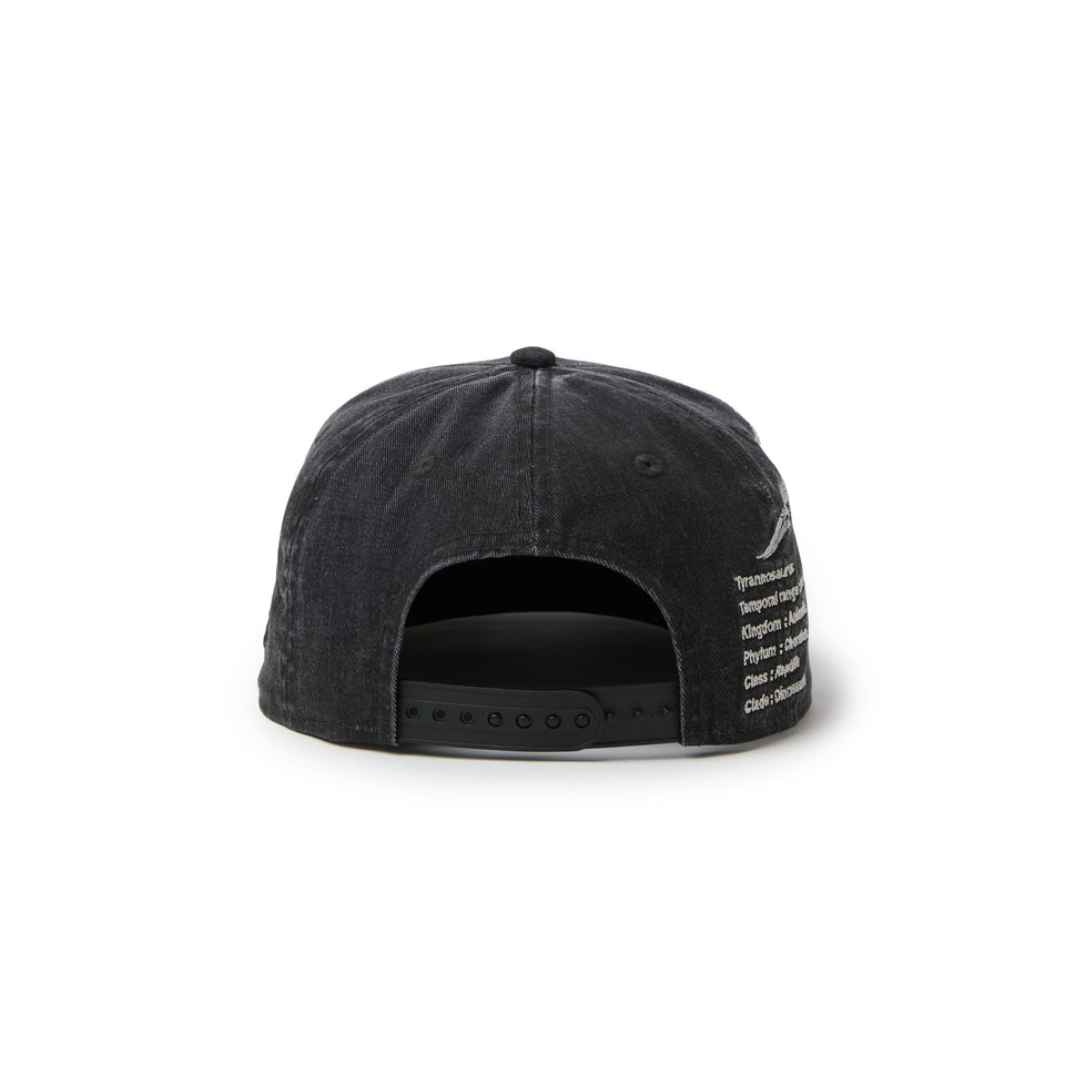 キッズ Youth 9FIFTY Dinosaur スケルトン ウォッシュド ブラック
