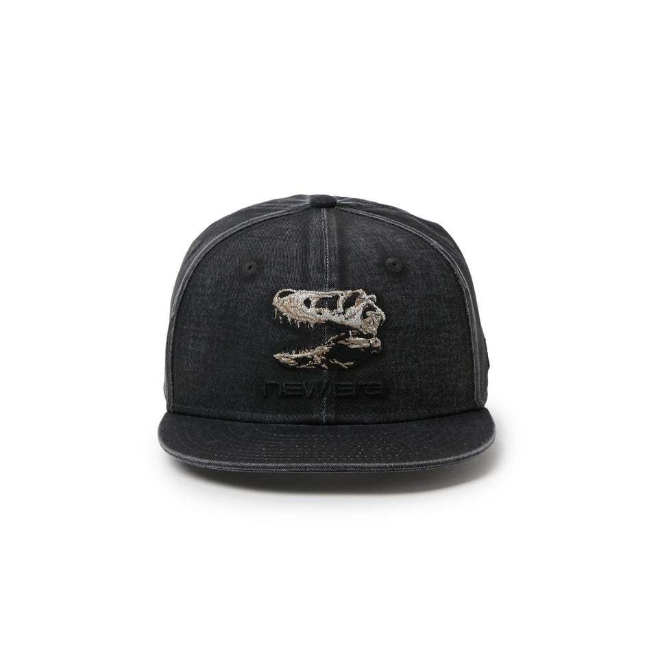 キッズ Youth 9FIFTY Dinosaur ヘッド ウォッシュド ブラック | NEW ERA ニューエラ公式オンラインストア