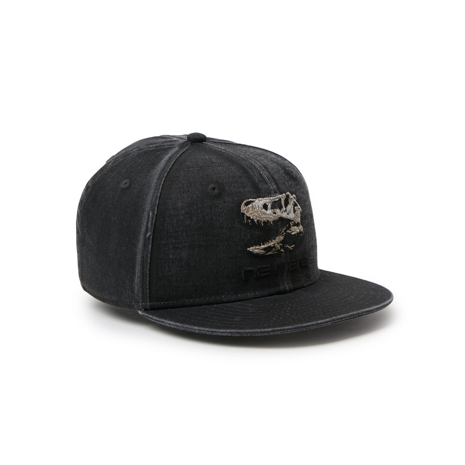 キッズ Youth 9FIFTY Dinosaur ヘッド ウォッシュド ブラック | NEW ERA ニューエラ公式オンラインストア