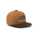 キッズ Youth 9FIFTY Duck Canvas カレッジロゴ ライトブロンズ/ウォルナット | NEW ERA ニューエラ公式オンラインストア