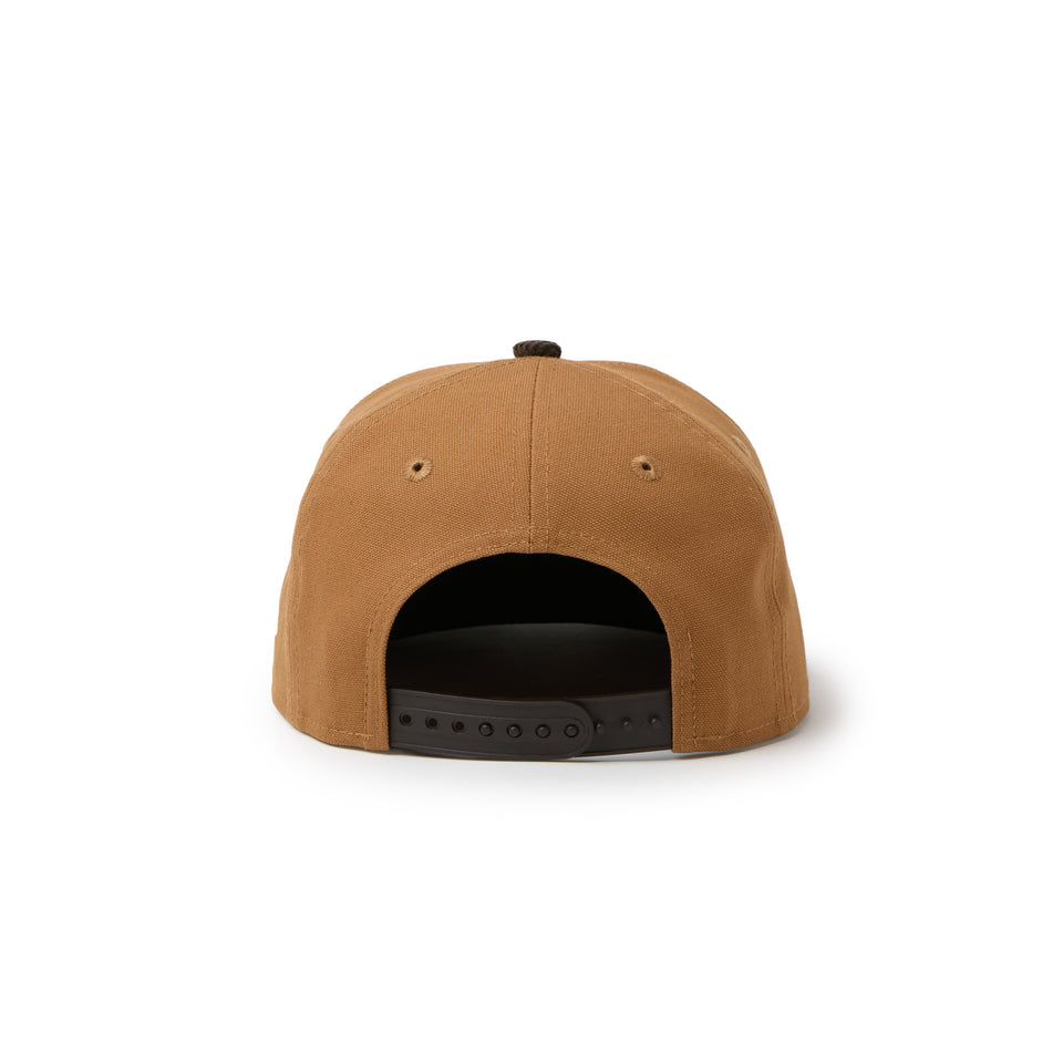 キッズ Youth 9FIFTY Duck Canvas カレッジロゴ ライトブロンズ/ウォルナット | NEW ERA ニューエラ公式オンラインストア