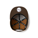 キッズ Youth 9FIFTY Duck Canvas カレッジロゴ ライトブロンズ/ウォルナット | NEW ERA ニューエラ公式オンラインストア