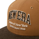 キッズ Youth 9FIFTY Duck Canvas カレッジロゴ ライトブロンズ/ウォルナット | NEW ERA ニューエラ公式オンラインストア