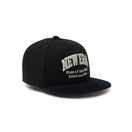 キッズ Youth 9FIFTY Duck Canvas カレッジロゴ ブラック/ネイビー | NEW ERA ニューエラ公式オンラインストア