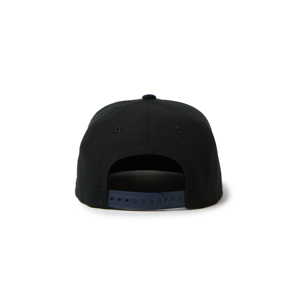 キッズ Youth 9FIFTY Duck Canvas カレッジロゴ ブラック/ネイビー | NEW ERA ニューエラ公式オンラインストア