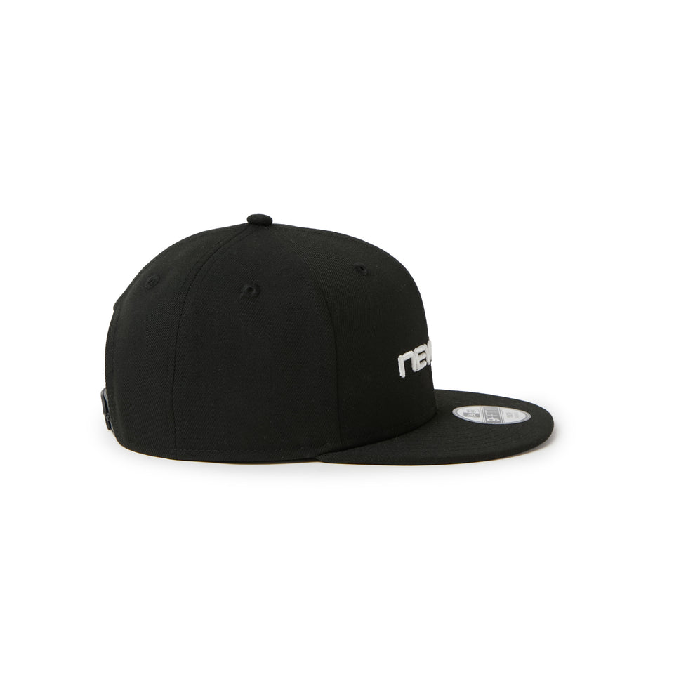 キッズ Youth 9FIFTY Brand Name Logo ブラック