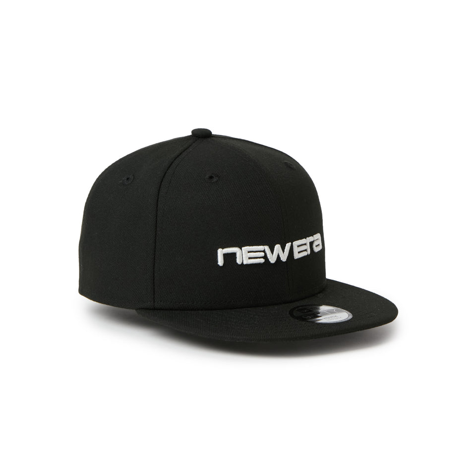 キッズ Youth 9FIFTY Brand Name Logo ブラック