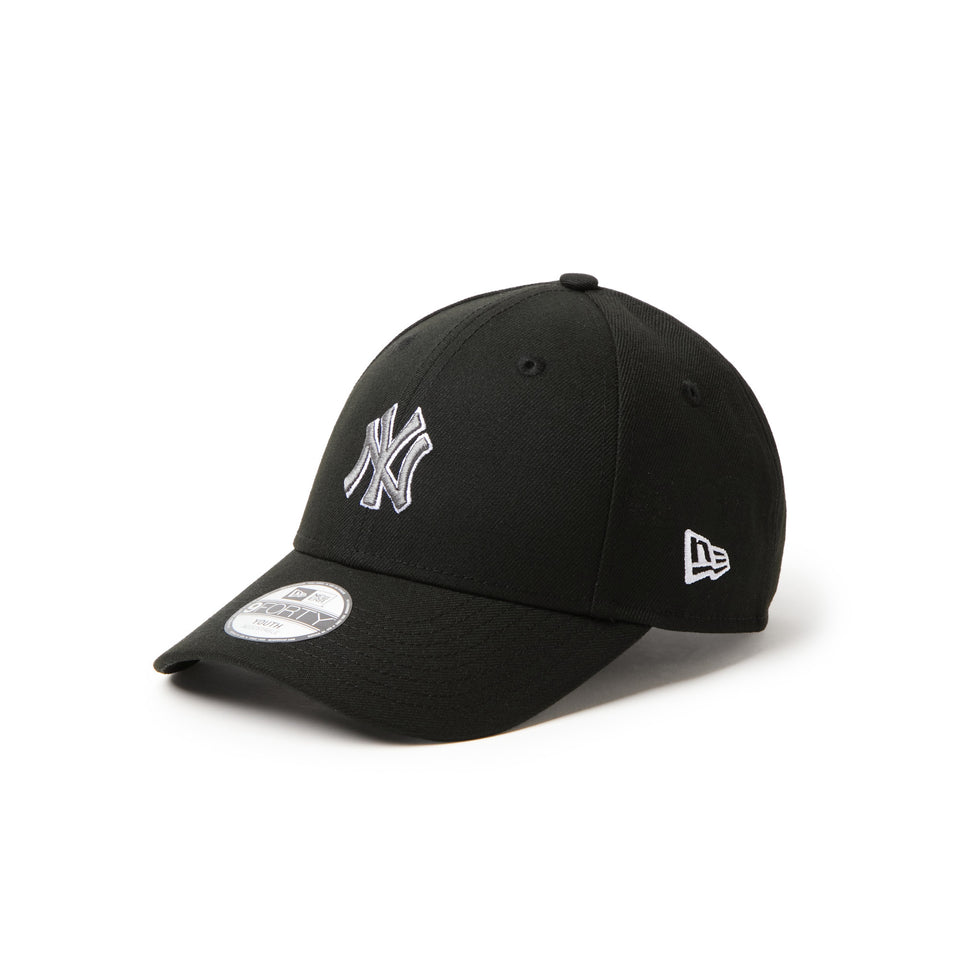キッズ Youth 9FORTY Midsize Logo ニューヨーク・ヤンキース ブラック | NEW ERA ニューエラ公式オンラインストア