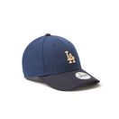 キッズ Youth 9FORTY Midsize Logo ロサンゼルス・ドジャース オーシャンサイドブルー/ネイビー | NEW ERA ニューエラ公式オンラインストア