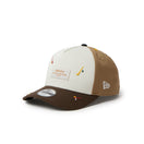 キッズ Youth 9FORTY A-Frame Splash Embroidery ウーブンパッチ クローム/カーキ/ウォルナット | NEW ERA ニューエラ公式オンラインストア