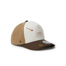 キッズ Youth 9FORTY A-Frame Splash Embroidery ウーブンパッチ クローム/カーキ/ウォルナット | NEW ERA ニューエラ公式オンラインストア