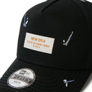 キッズ Youth 9FORTY A-Frame Splash Embroidery ウーブンパッチ ブラック/クローム | NEW ERA ニューエラ公式オンラインストア