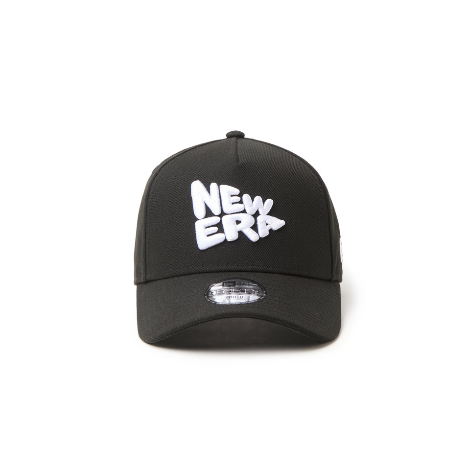 キッズ Youth 9FORTY A-Frame Word Mark Flag ブラック | NEW ERA ニューエラ公式オンラインストア
