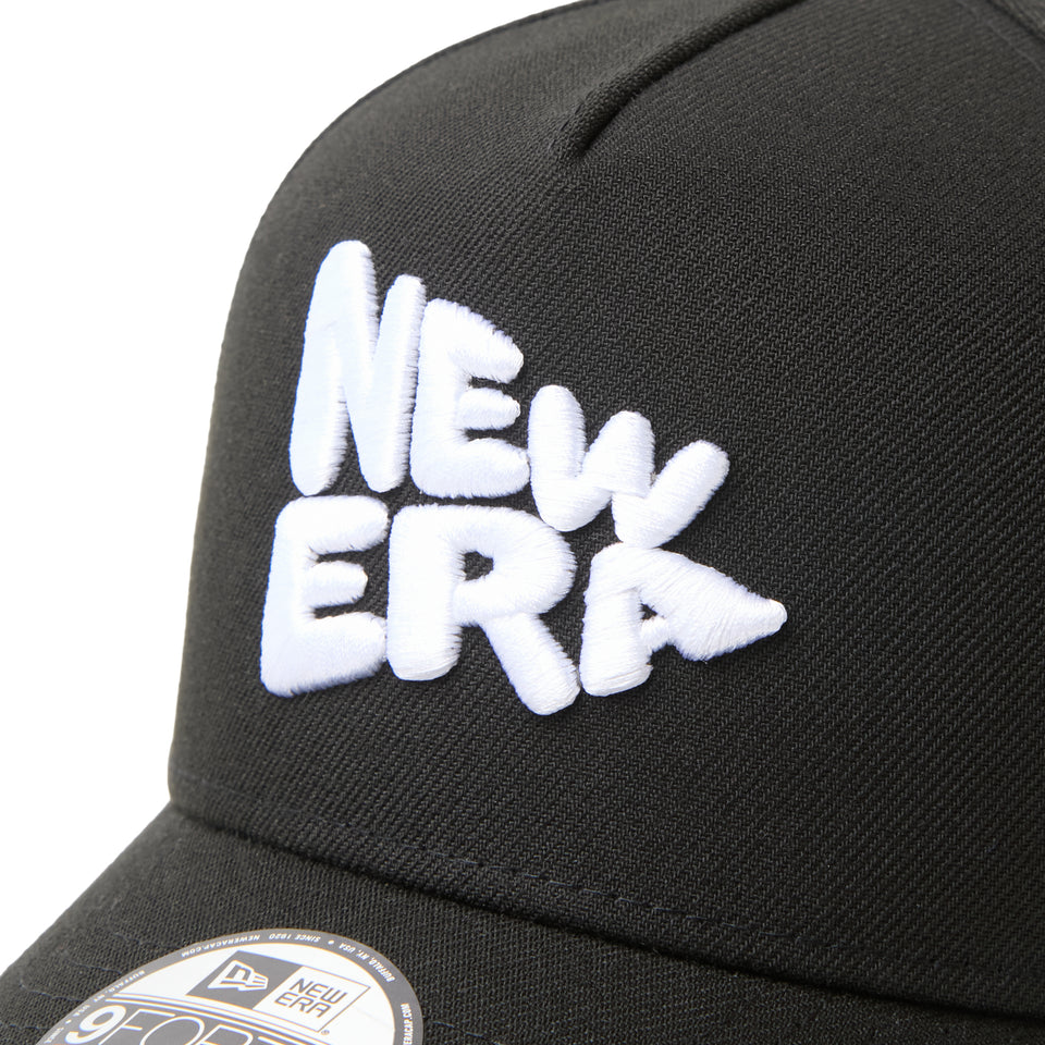 キッズ Youth 9FORTY A-Frame Word Mark Flag ブラック | NEW ERA ニューエラ公式オンラインストア